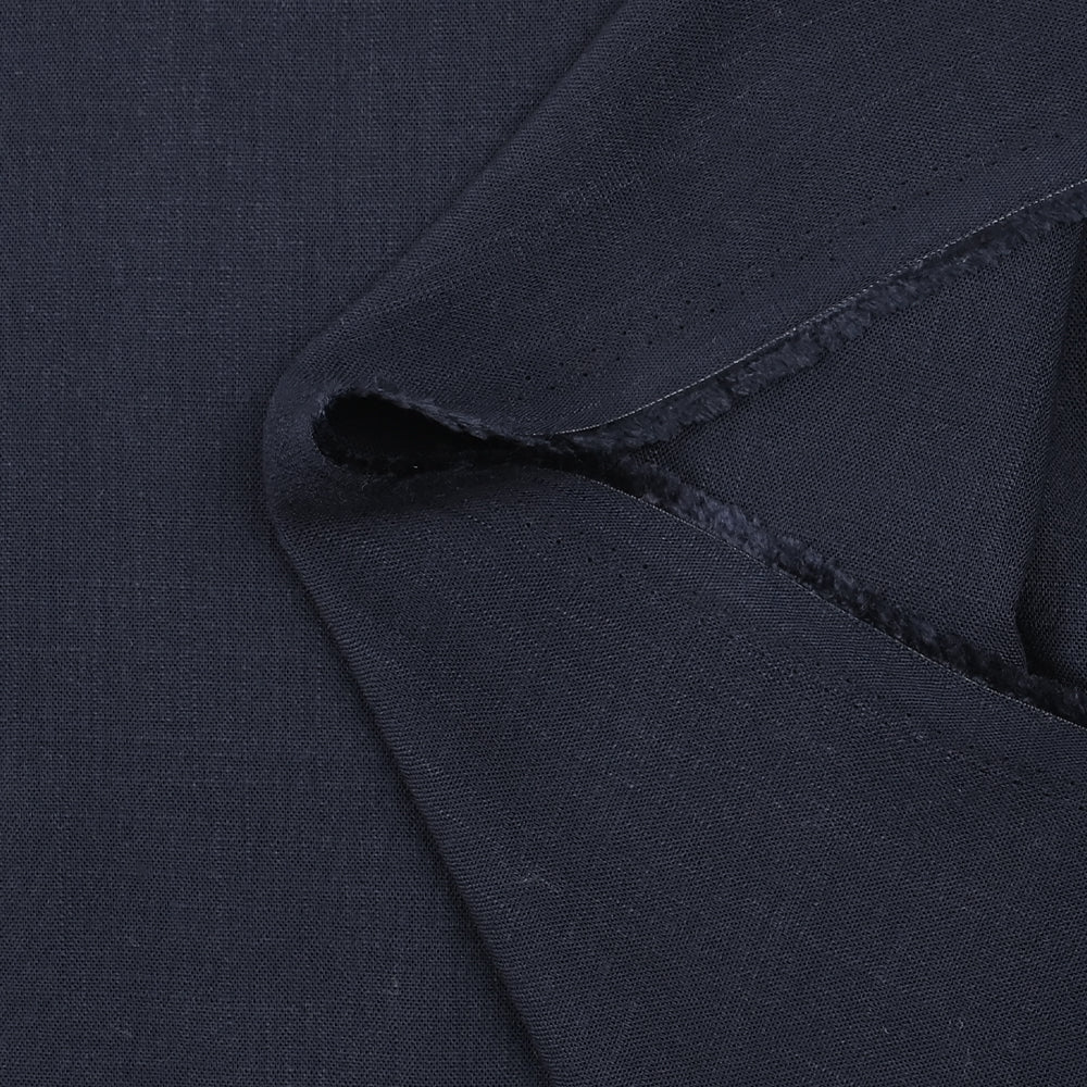 Viscose tissée bleu nuit - Image 3