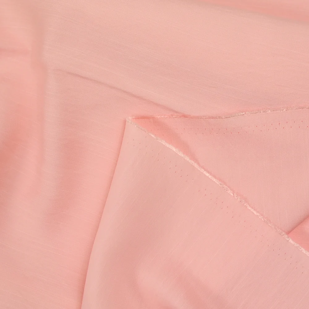 Viscose unie Andrea rose - Image 3