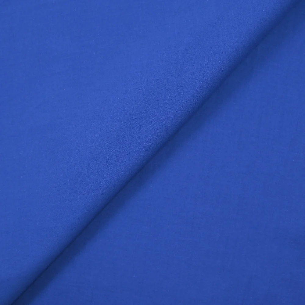 Voile de coton Alicia bleu saphir