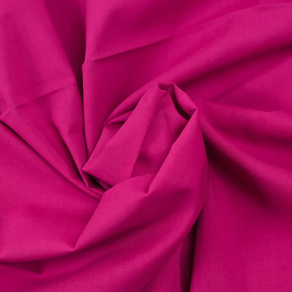 Voile de coton Alicia rose fuchsia - Image 2