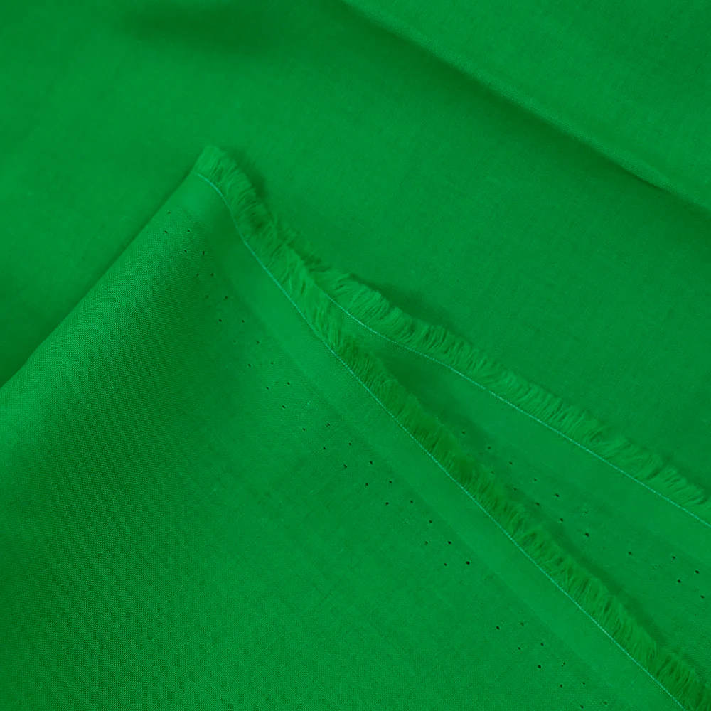 Voile de coton Alicia vert - Image 3