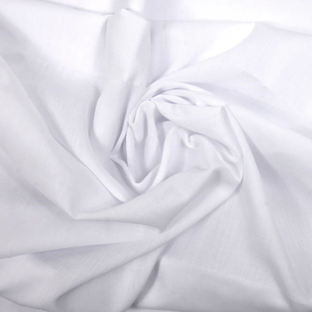 Voile de coton blanc - Image 2