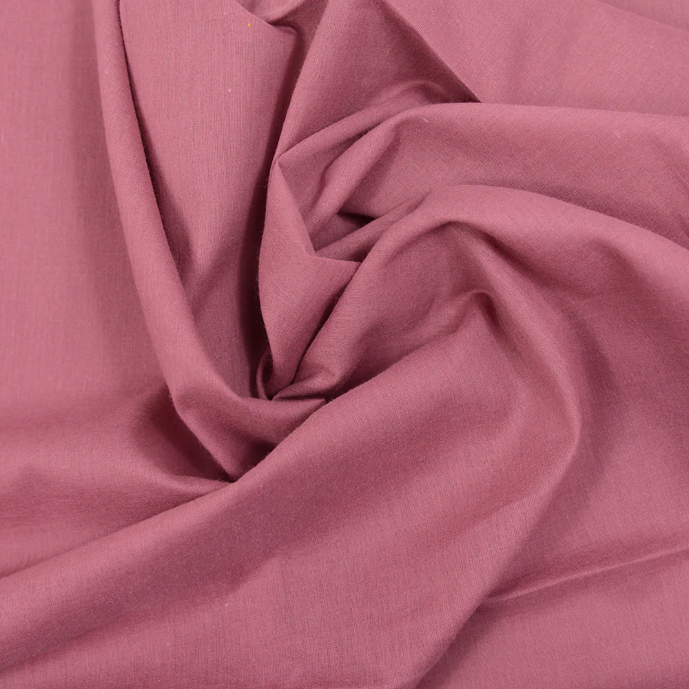 Voile de coton bois de rose - Image 2