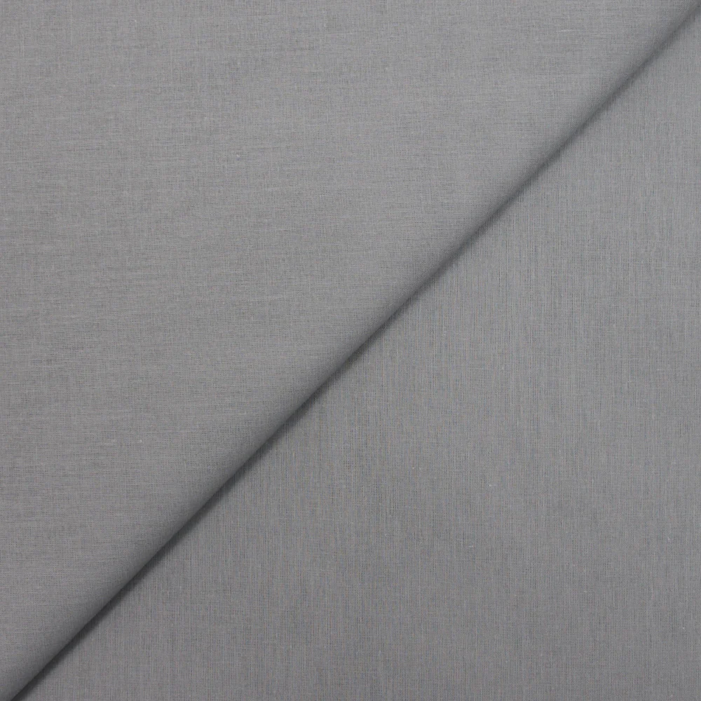 Voile de coton gris
