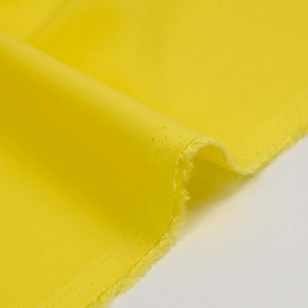 Voile de coton viscose Alma jaune - Image 4