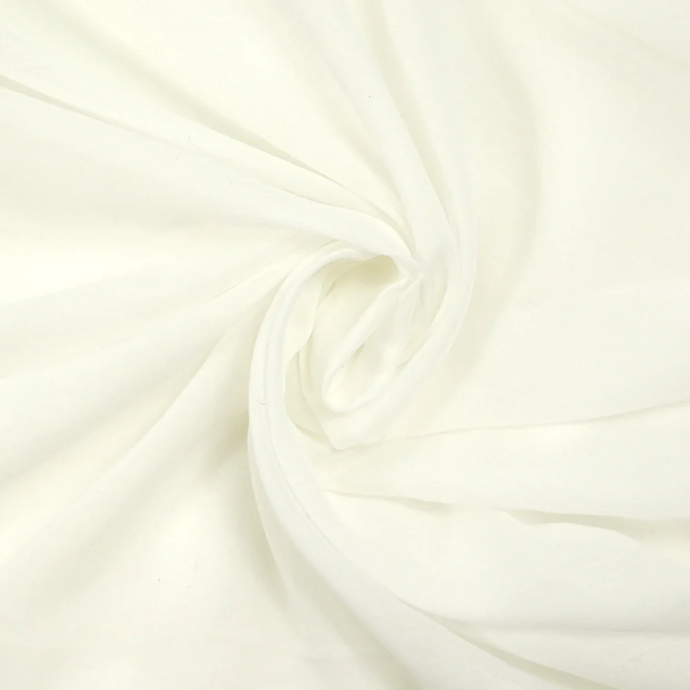 Voile de polyester blanc cassé - Image 2