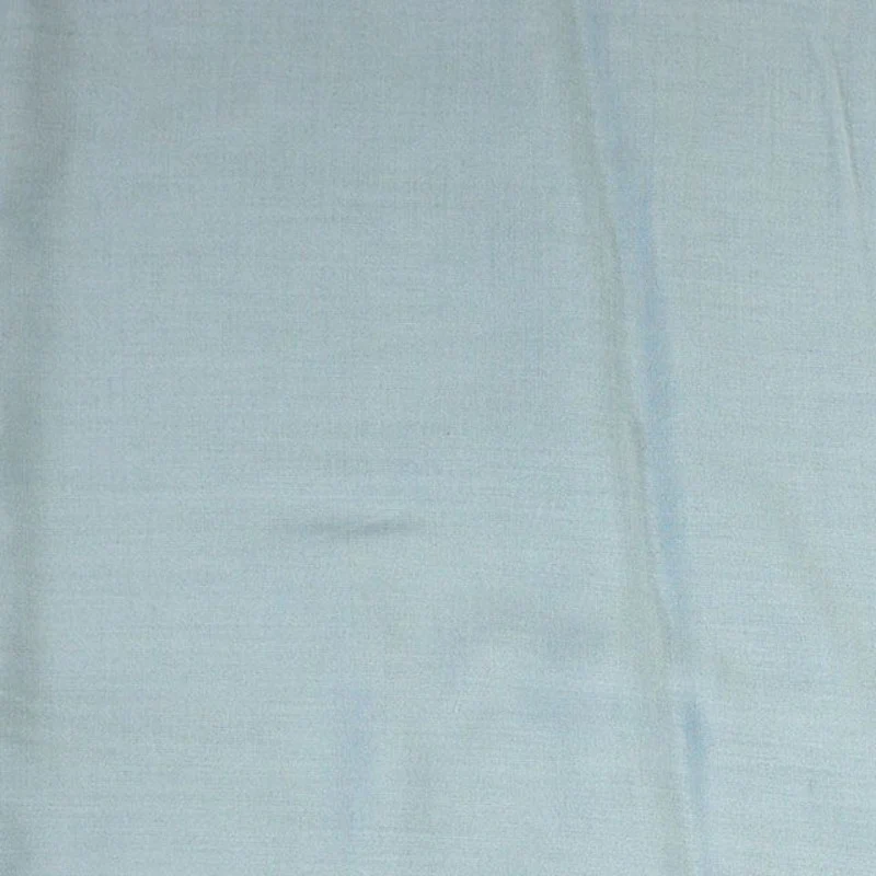 Voile viscose bleu glacier - Image 3